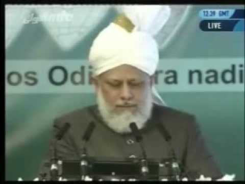 Проповедь Хазрата Мирзы Масрура Ахмада, (02-04-10) часть 3