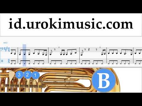 Belajar Tuba Virgoun - Bukti Not Tabulasi um-i592