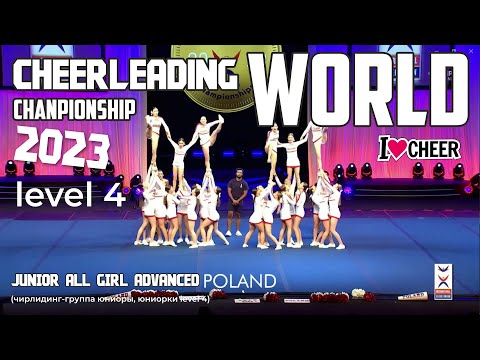 6 Poland TEAM / Junior All Girl Advanced / Cheerleading World Championship 2023