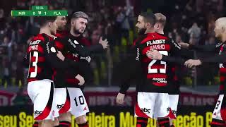 M1R4SS0L X FL4M3NG0 40 V1V0 C0M 1M4G3NS | JOGO DE HOJE| pes 21 Gameplay ps4