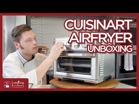 Cuisinart Air Fryer Unboxing & Testing French Fries - TOA-60 Air Fryer Toaster Oven