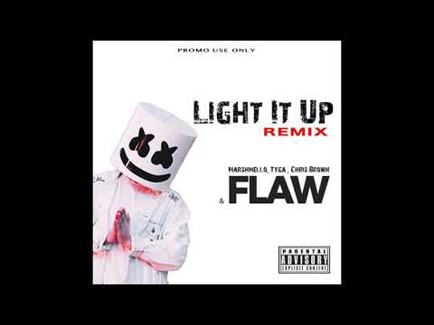 Marshmello - Light it Up Remix Ft Tyga, FLAW & Chris Brown (Explicit)