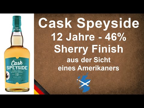 Cask Speyside 12 Jahre alt Sherry Finish mit 46% von A. D. Rattray Whisky Verkostung von WhiskyJason