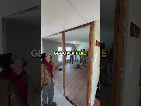 Removing non load bearing walls opens a space, and makes it more inviting. ￼ #construction #flip