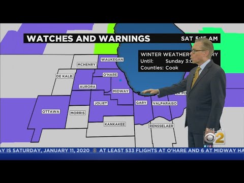 Winter Storm Watches And Warnings Continue