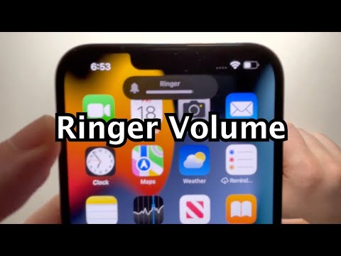 iPhone 13 How to Change Ringer Volume