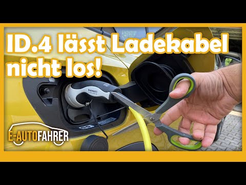 ID.4 lässt Ladekabel nicht los - so funktioniert die Notentriegelung