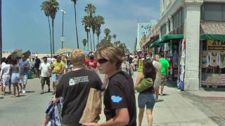 preview picture of video 'Venice, California 8/1/10 Oceanfront Walk'