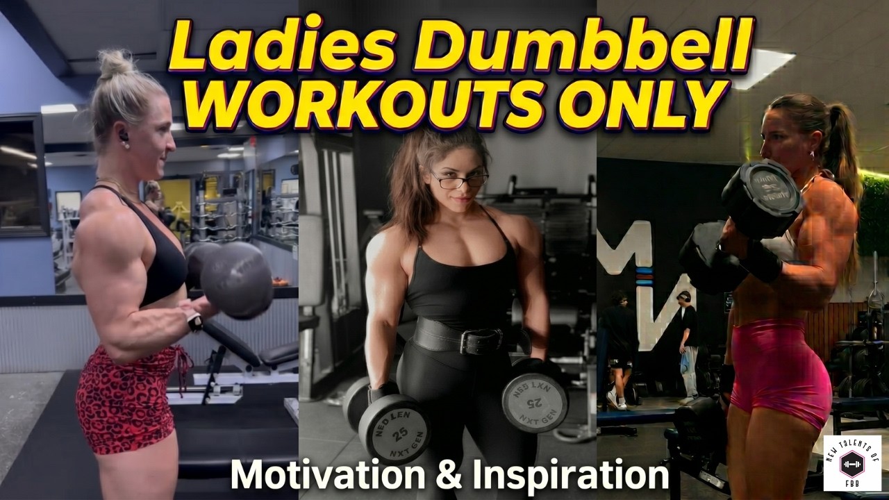 Women Dumbbell Only Workouts 💪
