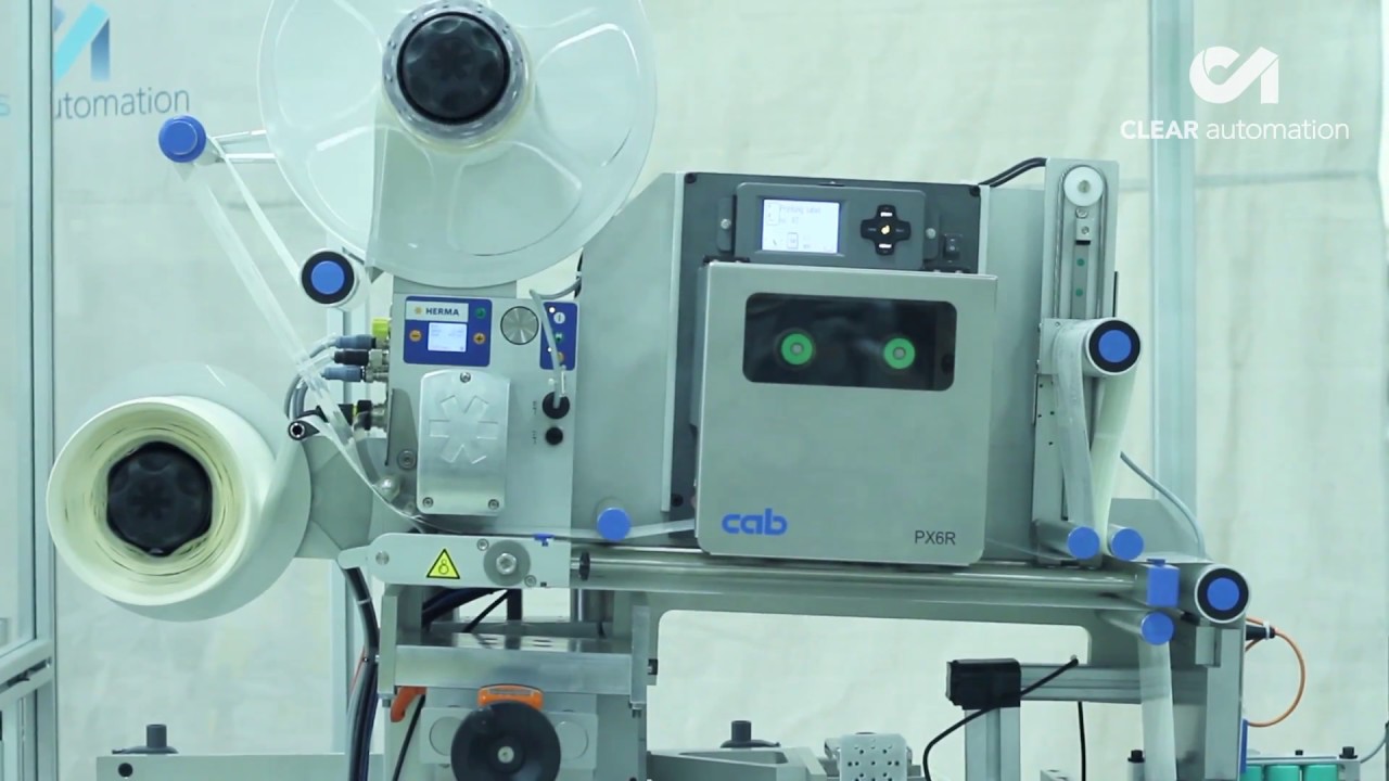 Packaged Product Top and Bottom Labeler