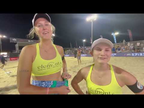 Kristen Nuss/Taryn Kloth beat Sarah Sponcil/Terese Cannon AVP New Orleans