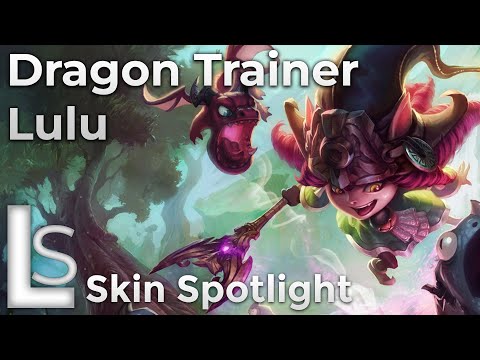 Dragon Trainer Lulu - Skin Spotlight - Dragon World Collection - League of Legends