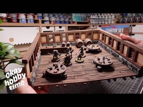 Creating a classic D&D tavern | Crafted Campaign: Part 1