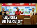 Kuriose PK-Szene! Bjelica wird zu Xabi Alonsos Dolmetscher | Union - Bayer Leverkusen