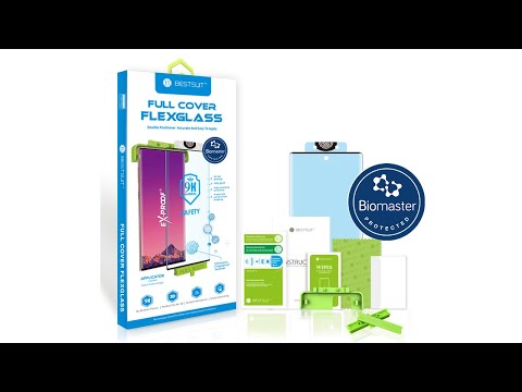 Biomaster 3D Curved Edge Flexible Glass Screen Protector-BESTSUIT