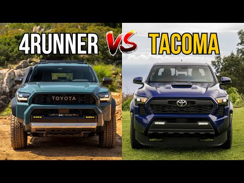 2025 Toyota 4Runner vs 2025 Toyota Tacoma | The Ultimate Toyota Showdown! | MotorNation