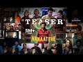 Annaatthe Teaser Crazy Reaction Mashup | SuperRajinikanth, Nayanthara, Keerthy | #DheerajReaction