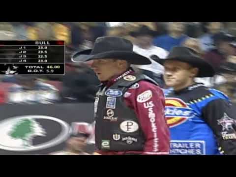Bells Blue bucks Justin McBride - 06 PBR Finals