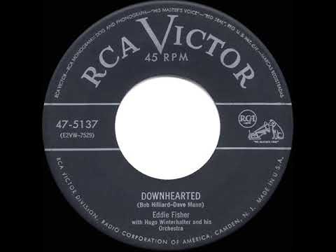1953 HITS ARCHIVE: Downhearted - Eddie Fisher (45/78 single version)
