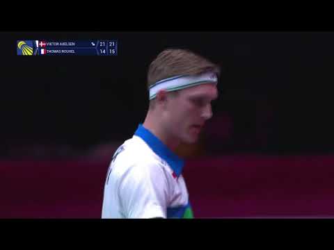 Match Point - Viktor Axelsen vs Thomas Rouxel - MS QF #EBC21​