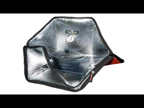 Must See Review! Sunflair Portable Solar Oven Deluxe with Complete Cookware, Dehydrating Racks an..