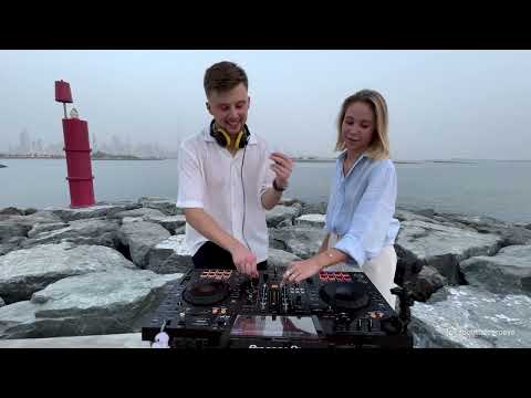 Soulful House DJ Set Embracing Dubai's Sunset / DJ Ray Ro & Leonica - Soulmate Groove