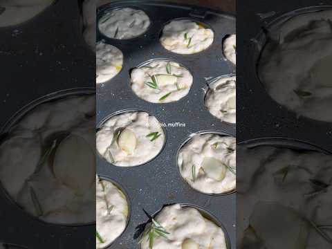 Focaccia, but in a muffin pan?