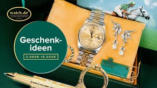 Geschenkideen von 3.000 bis 15.000€ I Vintage Rolex Datejust ❤️