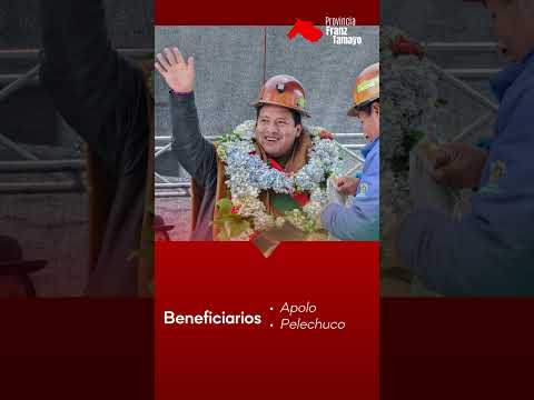 ¡Franz Tamayo avanza con obras!