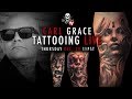Carl Grace freehand tattoo
