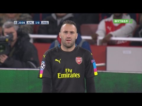 David Ospina vs Ludogorets Razgrad (Home) UCL 2016-17 HD 720p