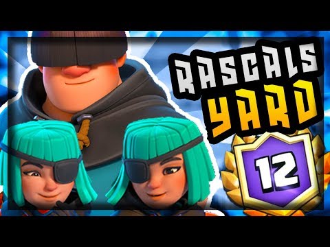 EZ 12 WIN GC with THE BEST DECK in THE GAME!! Graveyard Rascals is UNSTOPPABLE :: Clash Royale