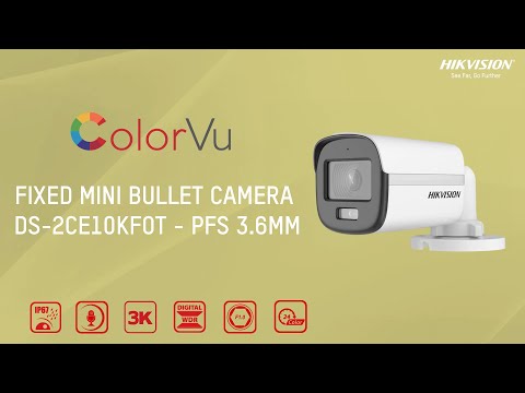 Hikvision 2MP ColorVu Audio Fixed Mini Bullet Camera
