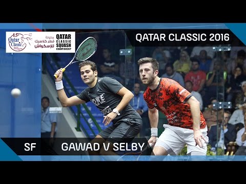 Squash: Gawad v Selby - Qatar Classic 2016 - SF Highlights