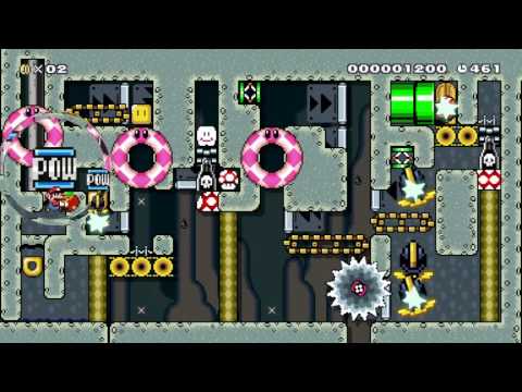 Enter Enigma: Zero Escape by Jordan 一SUPER MARIO MAKER一 No Commentary 1AK