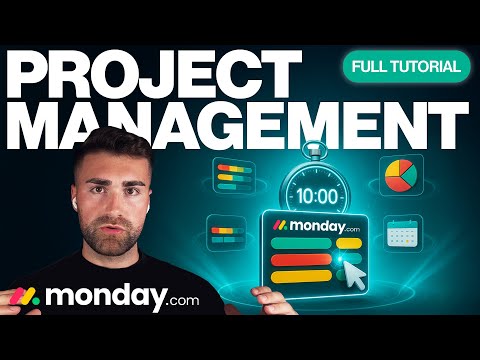 monday.com Project Management in 10 Minutes (Full Tutorial)