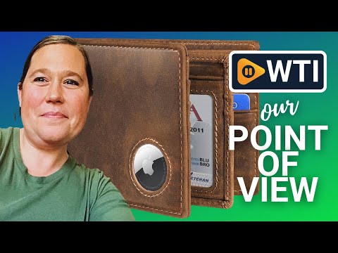 Mens Wallet With AirTag Holder - WTI product video review
