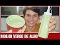 Molho de Alho Verde Caseiro: Uma Delícia para Hamburgueres