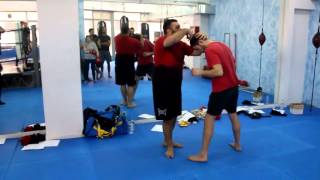 MMA Technique : Collar Tie Clinch Striking