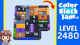 Color Block Jam Level 2480 Solution