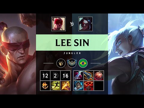 Lee Sin Jungle vs Kayn - BR Challenger Patch 25.16