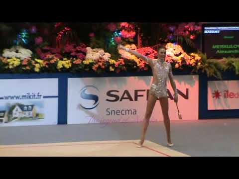 Alexandra MERKULOVA (RUS) ribbon (1/2) - 2012 Corbeil AA (NO SOUND)