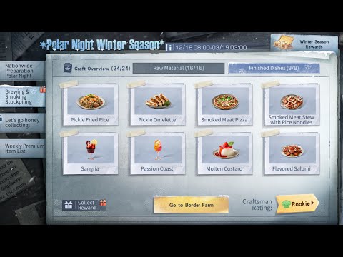 Brewing & Smoking + New Recipes | Lifeafter S8