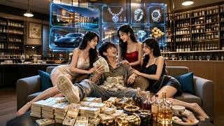 Betrayed by Ex,Poor Guy Stumbles into Luxury Club,Unlocks 100x Cashback System—Turns $5 into $30M!