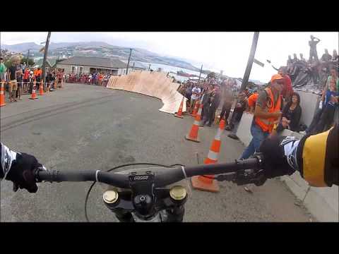 Lyttelton Urban Downhill 2013 Race Run