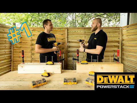 Dewalt Naujos kartos akumuliatorius PowerStack Compact 8V, ličio jonų, 1,7 Ah DCBP034 video