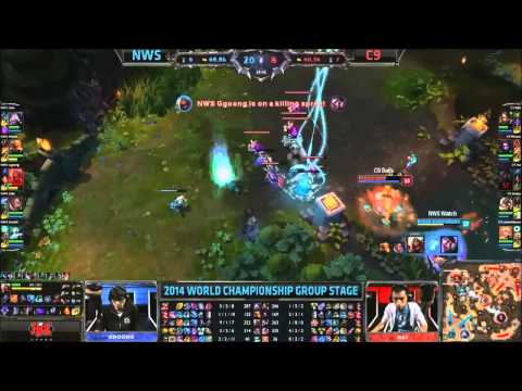 Ggoong counters the surprise attack (NWS vs C9)