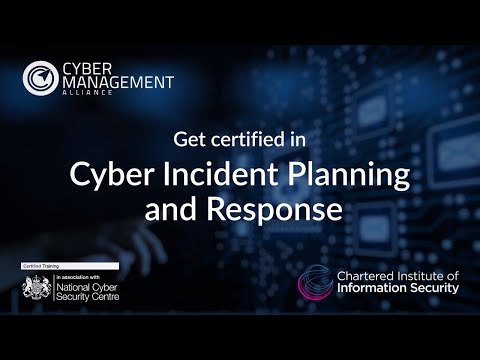 NCSC-Certified Cyber Incident Planning and Response Training