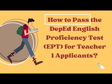 How to Pass the DepEd English Proficiency Test (EPT) for Teacher 1 Applicants?