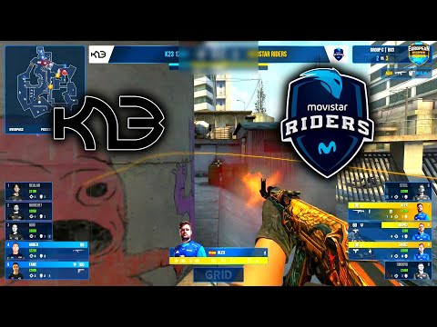 K23 vs Movistar Riders - European Development Championship - OVERPASS Highlights